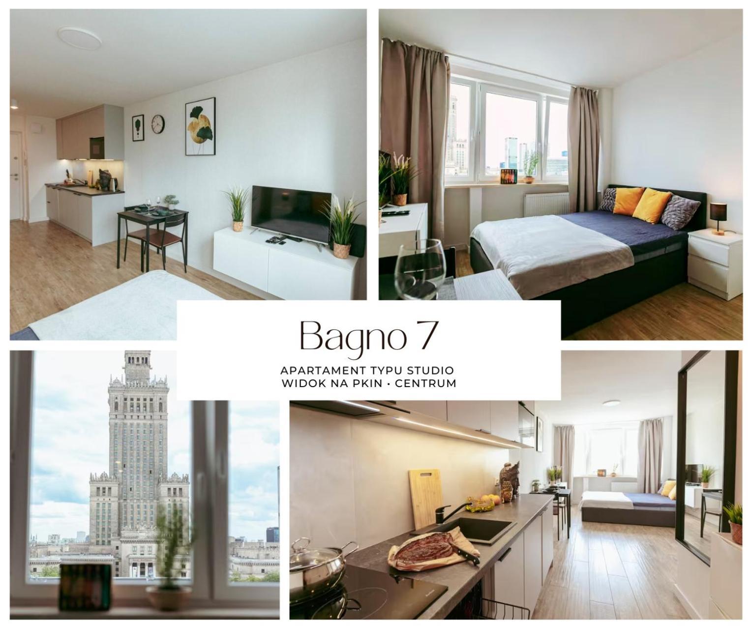 Bagno 7 - Piekny Widok Na Palac Kultury - Wifi - Smarttv 45Cali - Better Rental Warsaw Exterior photo